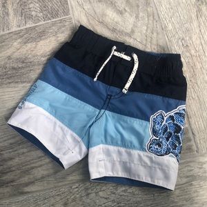 Gap | Striped Turtle Board Shorts